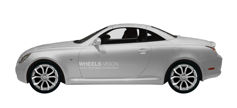 Wheel Lexani Lust for Lexus SC II Restayling