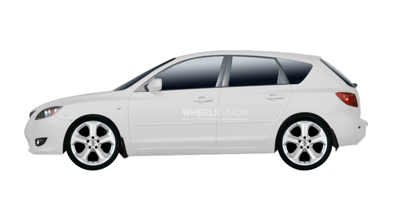 Wheel Autec Xenos for Mazda 3 I (BK) Restayling Hetchbek 5 dv.