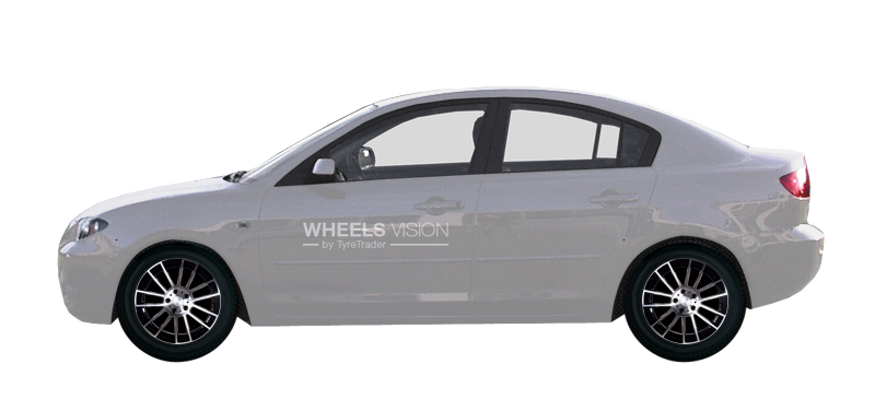 Wheel Racing Wheels H-408 for Mazda 3 I (BK) Restayling Sedan
