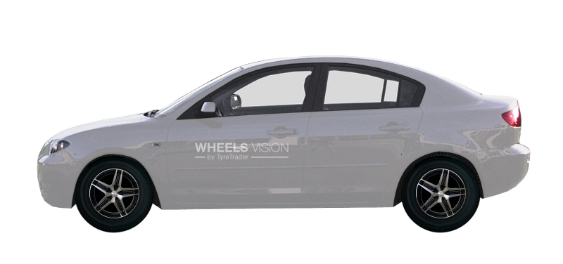 Wheel Racing Wheels H-414 for Mazda 3 I (BK) Restayling Sedan