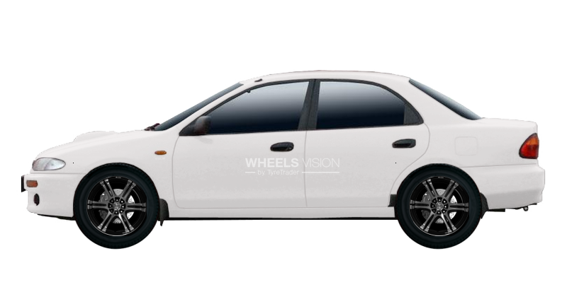 Wheel Advanti S369 for Mazda 323 V (BA) Sedan