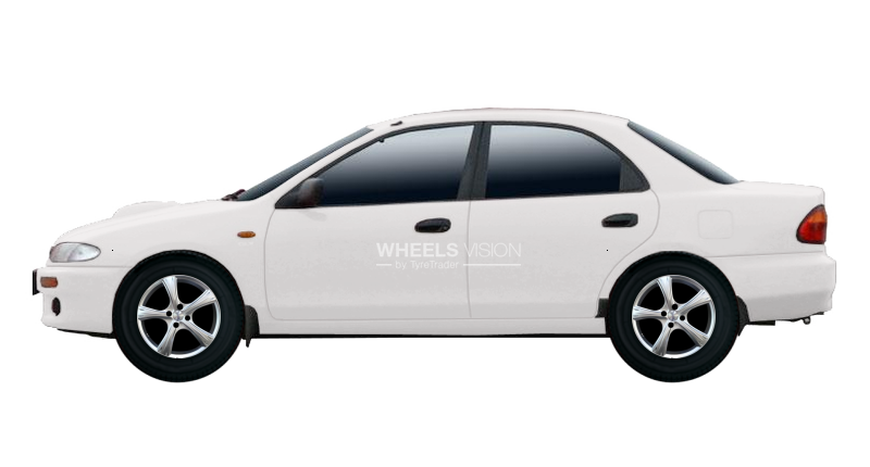 Wheel Arcasting Oblivion for Mazda 323 V (BA) Sedan