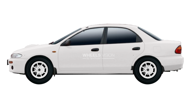 Wheel Yokatta Rays YA1007 for Mazda 323 V (BA) Sedan