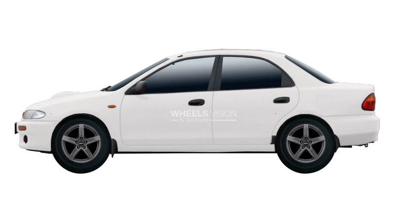 Диск Alutec Grip на Mazda 323 V (BA) Седан