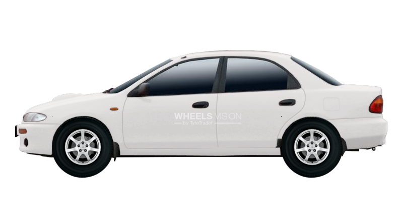 Wheel Anzio Light for Mazda 323 V (BA) Sedan