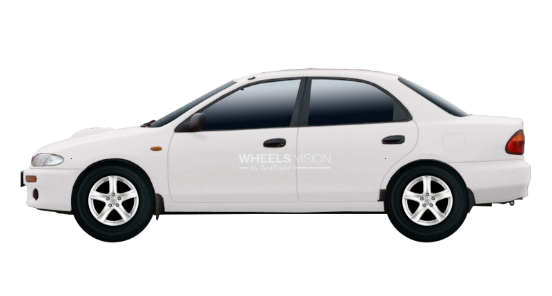 Wheel Anzio Wave for Mazda 323 V (BA) Sedan