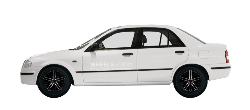 Wheel Alutec Burnside for Mazda 323 VI (BJ) Restayling Sedan
