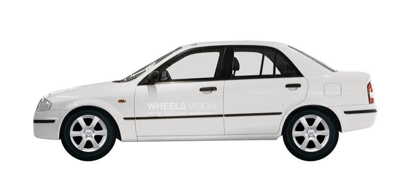 Wheel Autec Polaric for Mazda 323 VI (BJ) Restayling Sedan