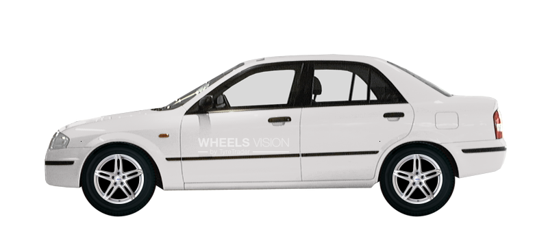 Wheel Alutec Poison for Mazda 323 VI (BJ) Restayling Sedan