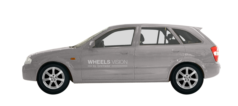 Wheel Autec Zenit for Mazda 323 VI (BJ) Restayling Hetchbek 5 dv.