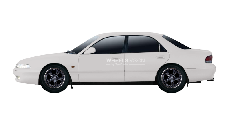 Диск Racing Wheels H-204 на Mazda 626 IV (GE) Седан