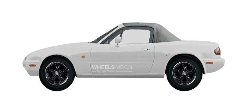 Wheel Racing Wheels H-302 for Mazda MX-5 I (NA)