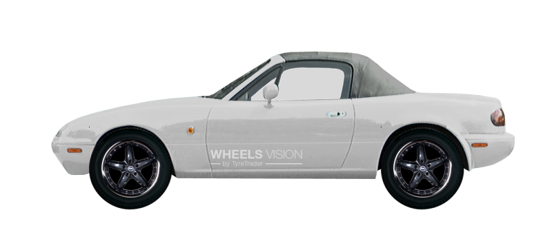 Wheel Racing Wheels H-303 for Mazda MX-5 I (NA)
