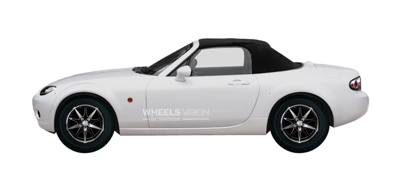 Диск Racing Wheels H-410 на Mazda MX-5 III (NC) Рестайлинг
