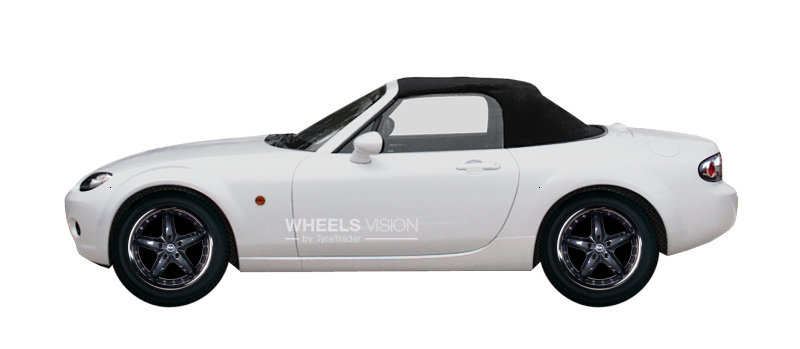 Wheel Racing Wheels H-303 for Mazda MX-5 III (NC) Restayling