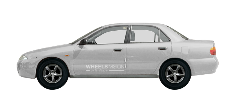 Wheel Racing Wheels H-337 for Mitsubishi Carisma Sedan