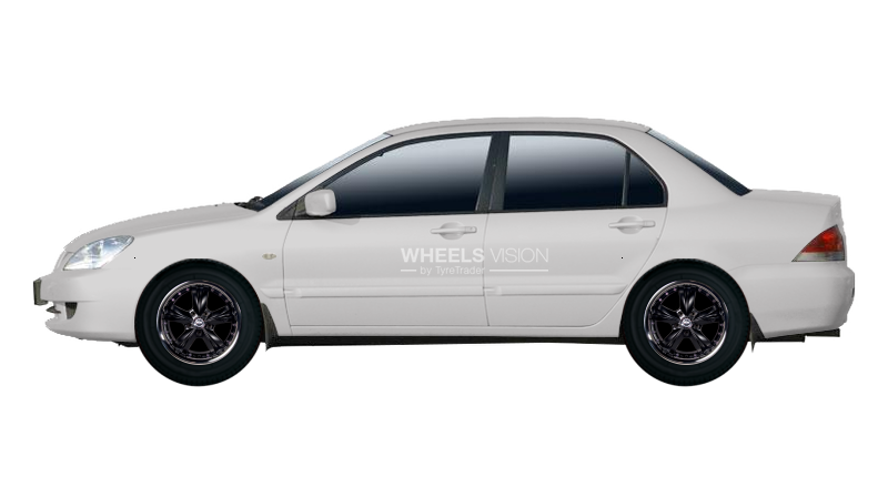 Wheel Racing Wheels H-302 for Mitsubishi Lancer IX Restayling Sedan