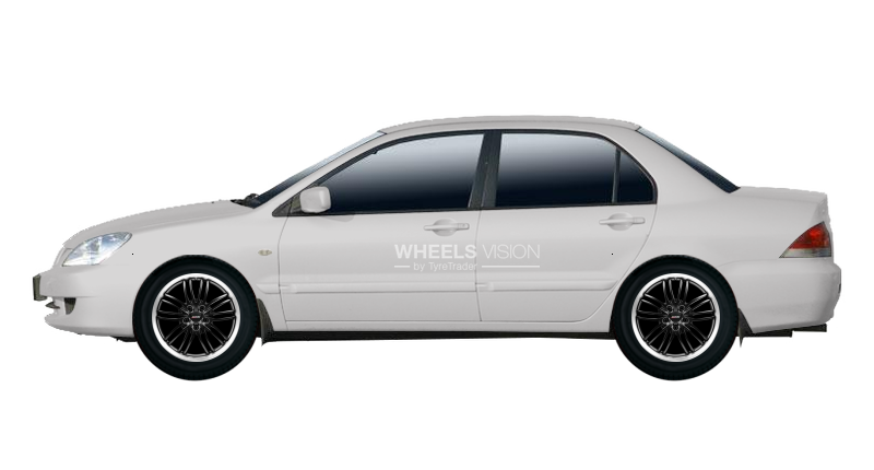 Wheel Alutec Black Sun for Mitsubishi Lancer IX Restayling Sedan