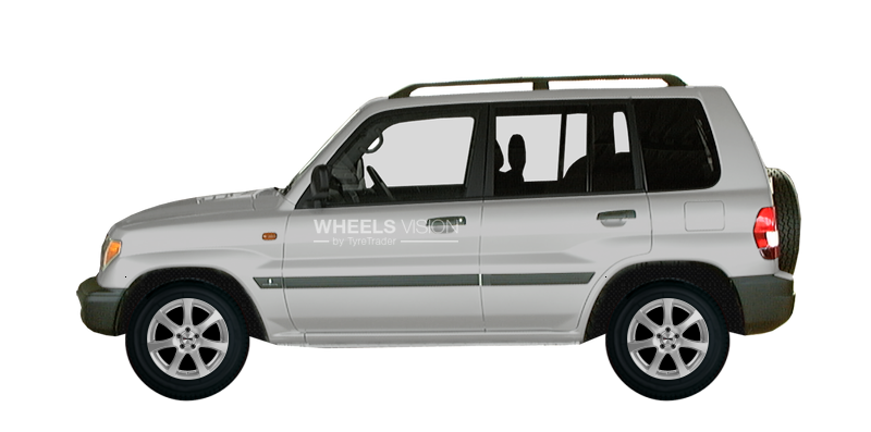 Wheel Autec Zenit for Mitsubishi Pajero Pinin Vnedorozhnik 5 dv.