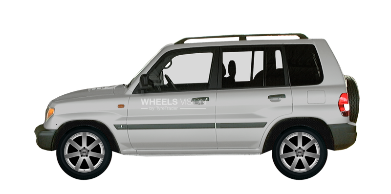 Wheel TSW Bardo for Mitsubishi Pajero Pinin Vnedorozhnik 5 dv.