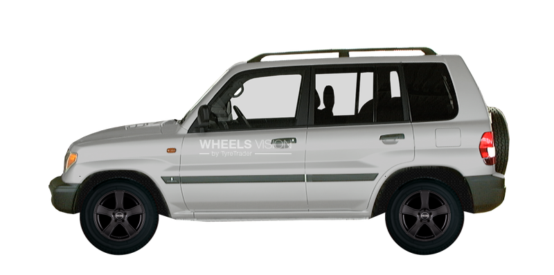 Wheel Magma Tezzo for Mitsubishi Pajero Pinin Vnedorozhnik 5 dv.