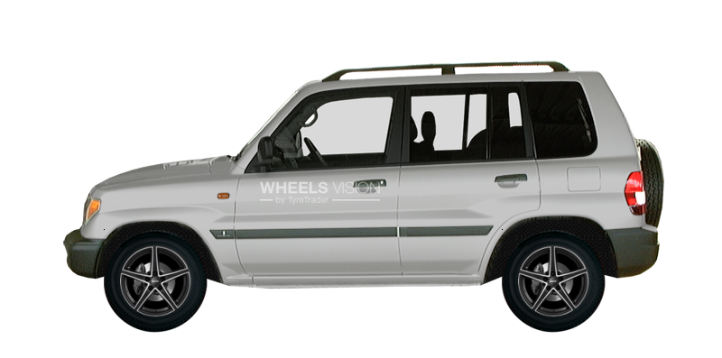 Wheel Alutec Raptr for Mitsubishi Pajero Pinin Vnedorozhnik 5 dv.