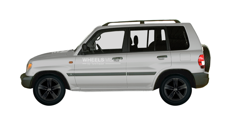 Wheel Autec Ethos for Mitsubishi Pajero Pinin Vnedorozhnik 5 dv.