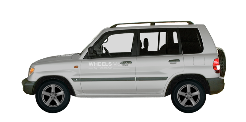 Wheel Dezent TX for Mitsubishi Pajero Pinin Vnedorozhnik 5 dv.