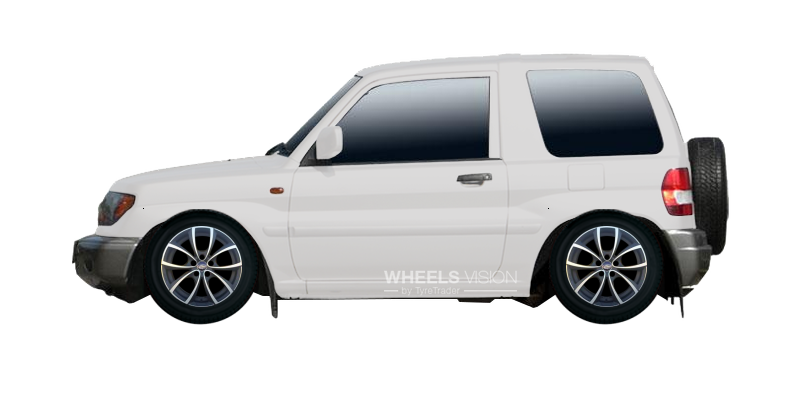 Wheel MSW 27 for Mitsubishi Pajero Pinin Vnedorozhnik 3 dv.