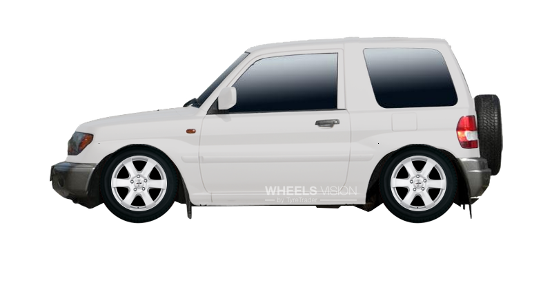 Wheel Autec Baltic for Mitsubishi Pajero Pinin Vnedorozhnik 3 dv.