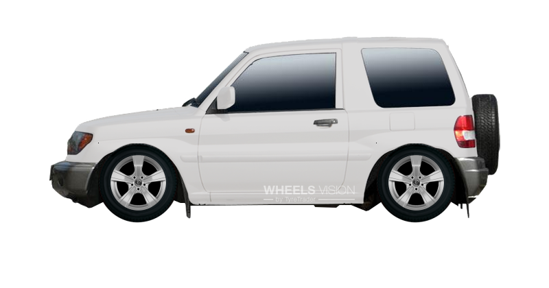 Диск Diewe Wheels Matto на Mitsubishi Pajero Pinin Внедорожник 3 дв.