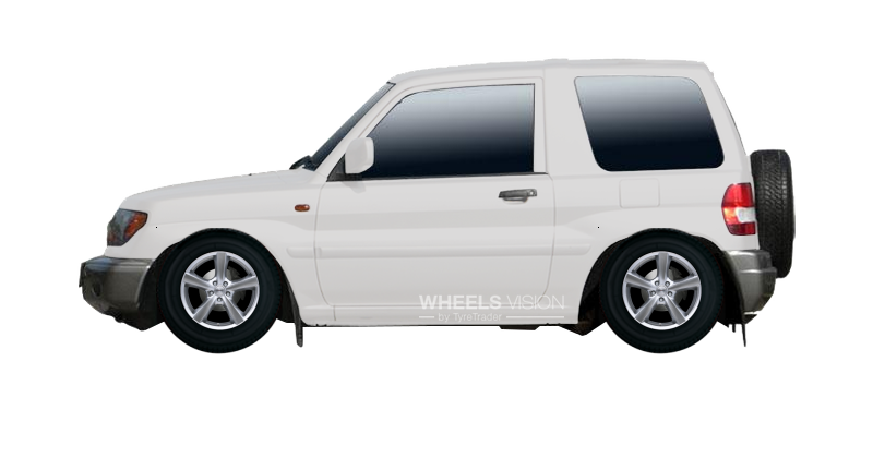 Wheel Dezent F for Mitsubishi Pajero Pinin Vnedorozhnik 3 dv.