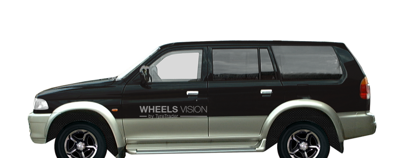 Диск Racing Wheels H-409 на Mitsubishi Pajero Sport I
