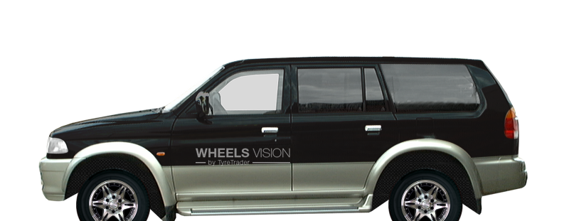 Wheel Racing Wheels H-413 for Mitsubishi Pajero Sport I