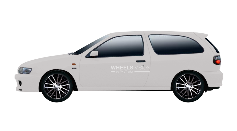 Диск Racing Wheels H-408 на Nissan Almera I (N15) Хэтчбек 3 дв.