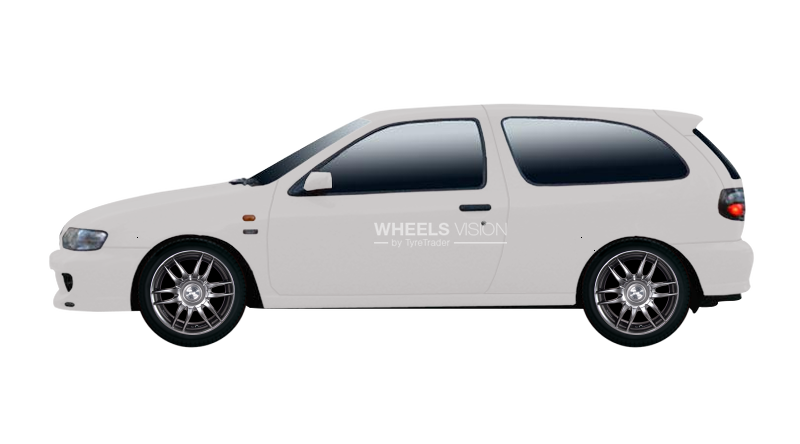 Диск Racing Wheels H-159 на Nissan Almera I (N15) Хэтчбек 3 дв.
