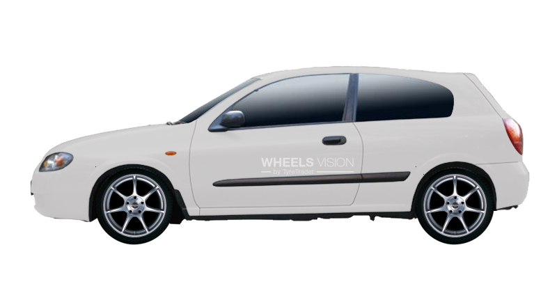Wheel Enkei RS-M for Nissan Almera II (N16) Restayling Hetchbek 3 dv.