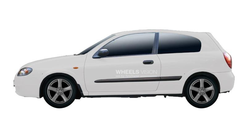 Wheel Dezent TX for Nissan Almera II (N16) Restayling Hetchbek 3 dv.