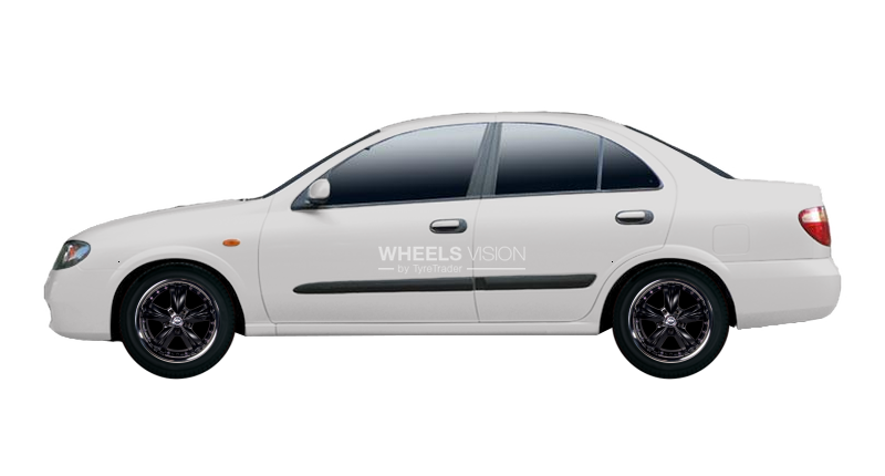 Wheel Racing Wheels H-302 for Nissan Almera II (N16) Restayling Sedan