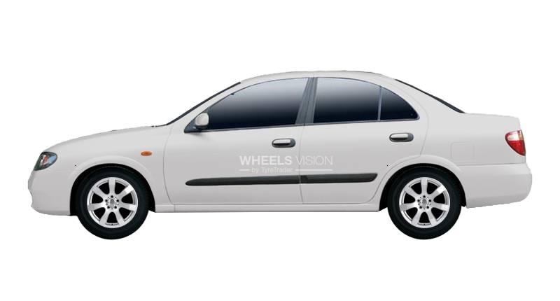 Wheel Tomason TN3 for Nissan Almera II (N16) Restayling Sedan