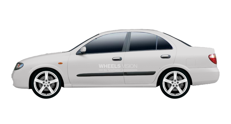Wheel Rial Quinto for Nissan Almera II (N16) Restayling Sedan