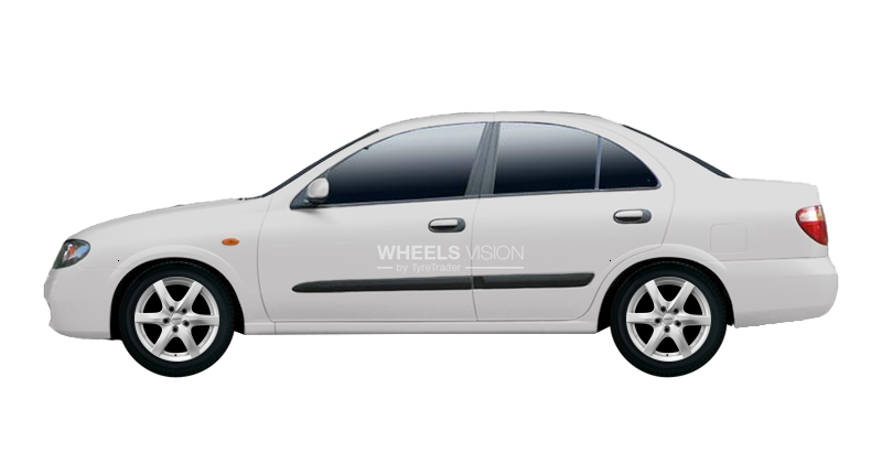 Wheel Alutec Blizzard for Nissan Almera II (N16) Restayling Sedan