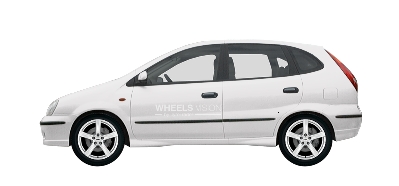Wheel Rial Quinto for Nissan Almera Tino