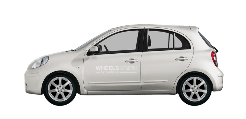 Wheel Autec Zenit for Nissan Micra IV (K13)