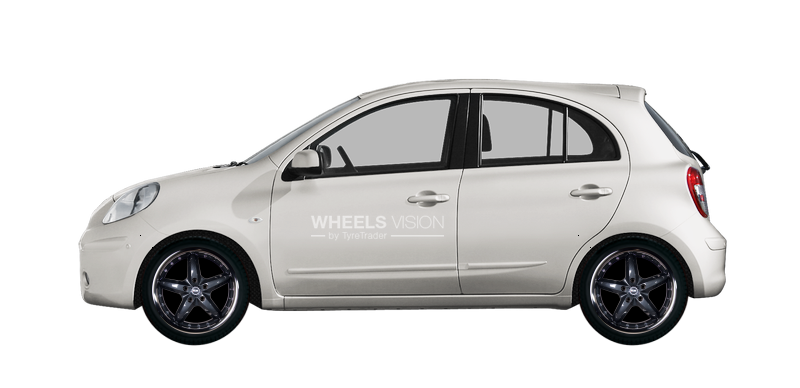 Wheel Racing Wheels H-303 for Nissan Micra IV (K13)