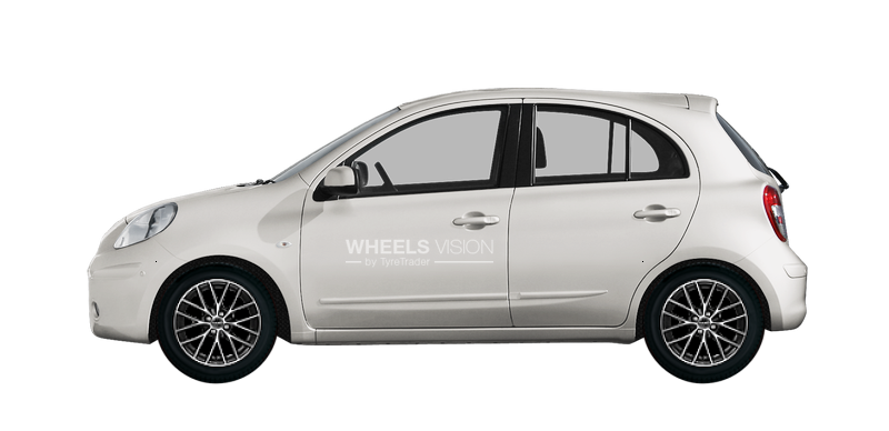 Wheel Borbet BS4 for Nissan Micra IV (K13)