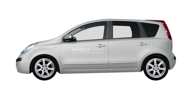 Wheel Rial Davos for Nissan Note I Restayling