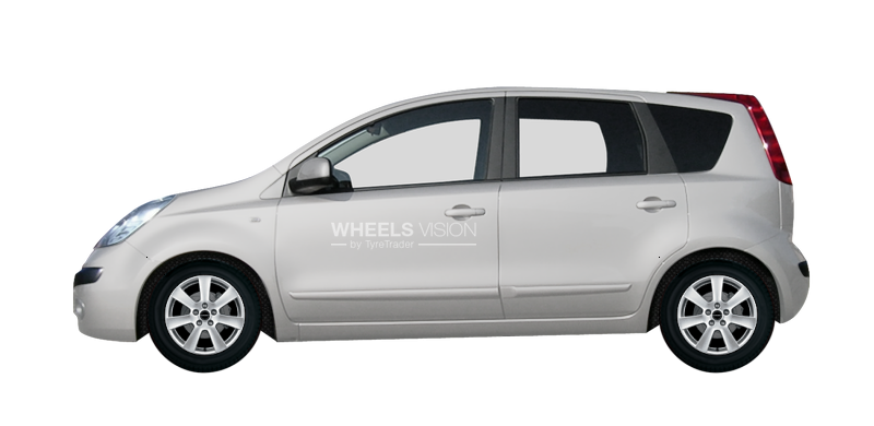 Wheel Borbet CA for Nissan Note I Restayling