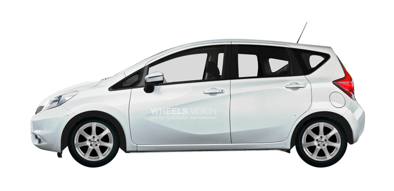 Wheel Autec Zenit for Nissan Note II