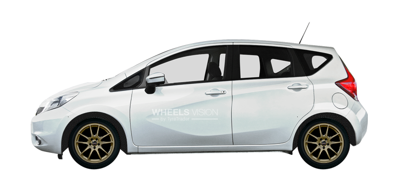 Wheel Borbet RS for Nissan Note II